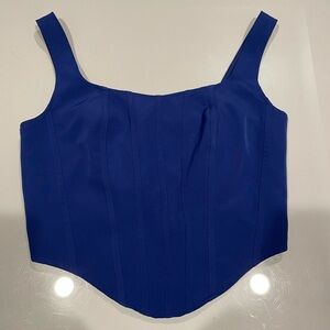 Sincerely Jules Royal Blue Crop Top!!